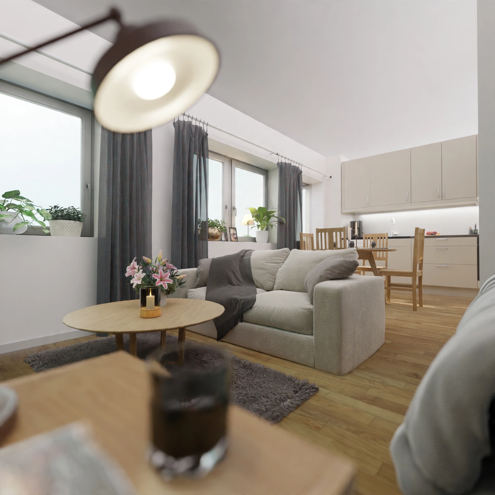 Stångåstaden – Seniorboende visualisering